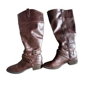 Target Dark Brown Over the Knee Boots